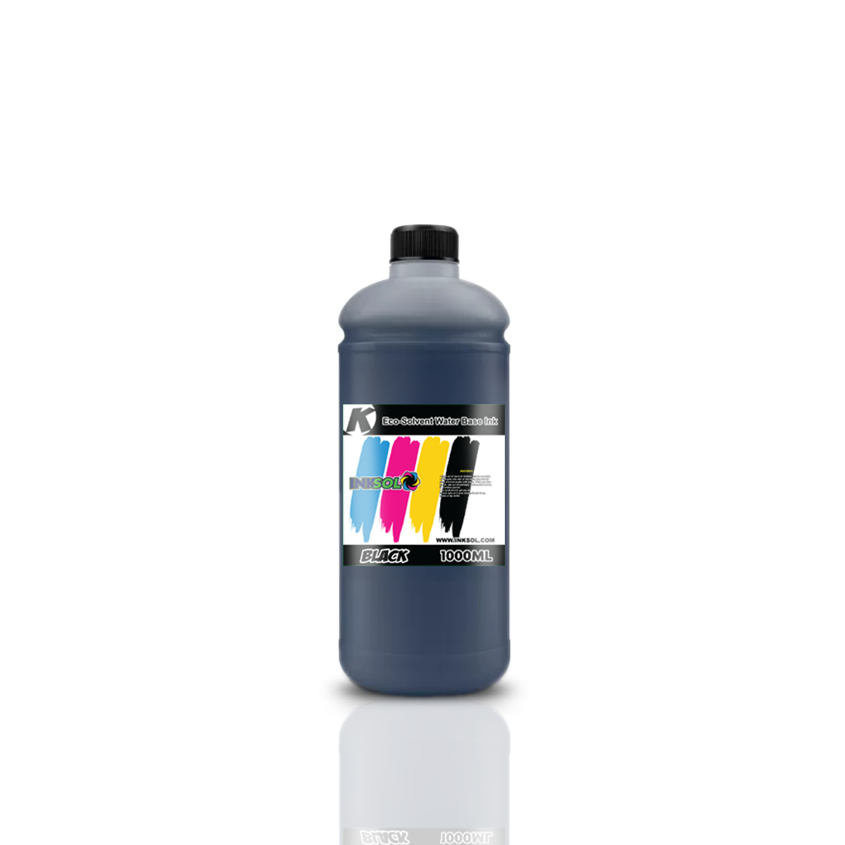 1000ML InkSol™ Eco-Solvent Ink - Black